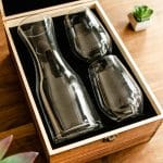 Wine Decanter & 2 Santa Fe Wine Glasses - 1