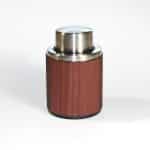 Wood Wrapped Vacuum Wine Bottle Stopper Stainless-Steel (MCFARLANE) - 7