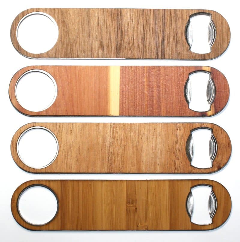 Wooden Industrial Bottle Opener (CANNON) - 8