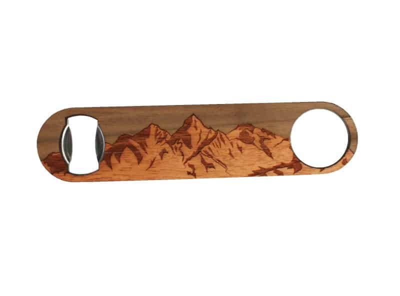 Wooden Industrial Bottle Opener (CANNON) - 9