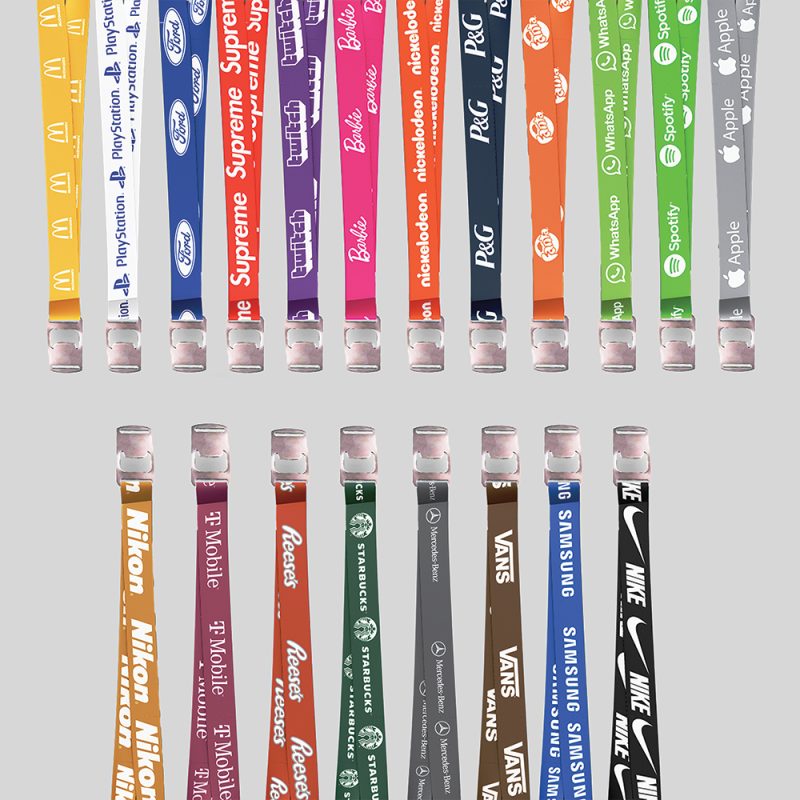 1/2" Fuchsia custom lanyard printed with company logo with Bottle Opener attachment 0.50" - 2