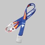 1/2" Full Color custom lanyard printed with company logo with Bottle Opener attachment 0.50" - 1