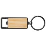 Bamboo Key Chain Bottle Opener - 1