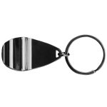 Gunmetal Apri Bottle Opener Key Chain - 2