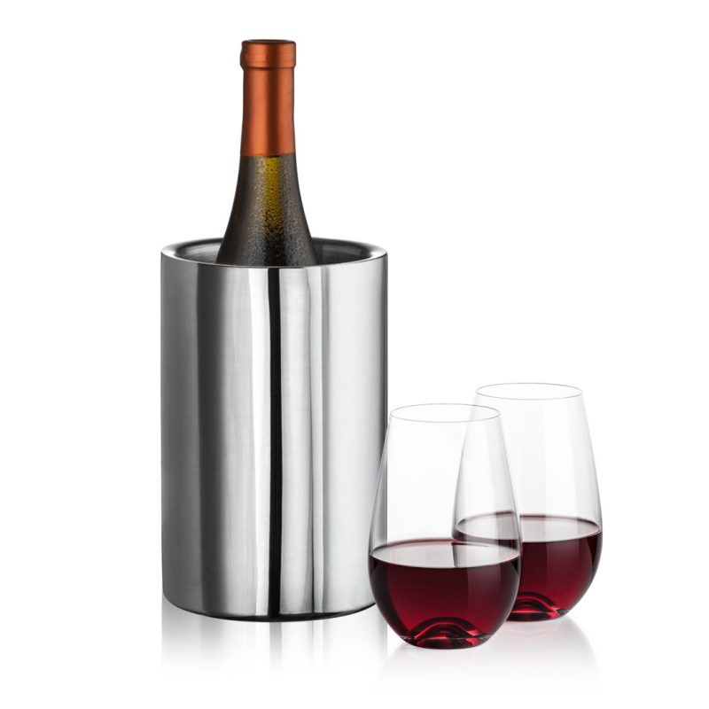 Jacobs Wine Cooler & Boston Stemless Wine - 4