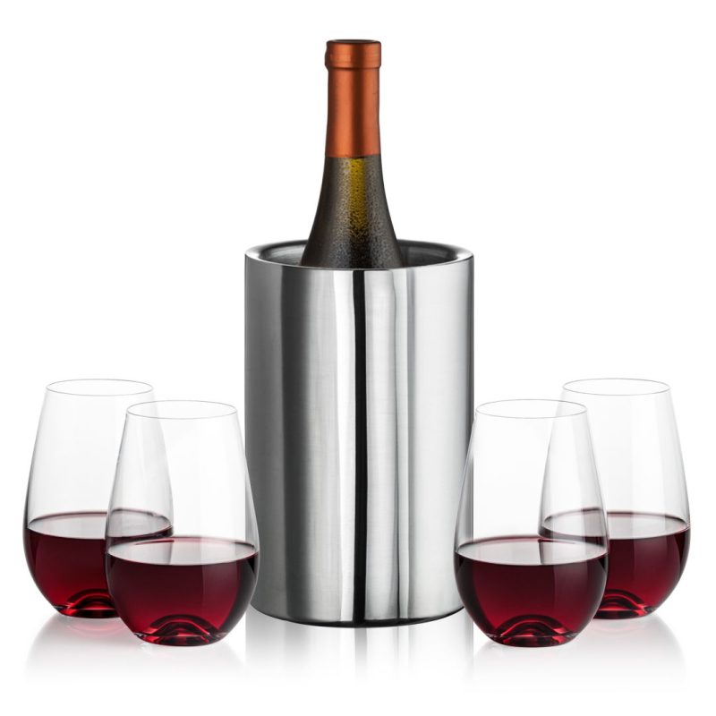 Jacobs Wine Cooler & Boston Stemless Wine - 5