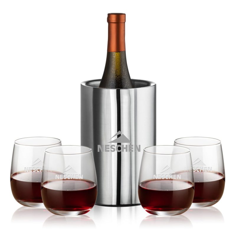 Jacobs Wine Cooler & Crestview Stemless Wine - 2