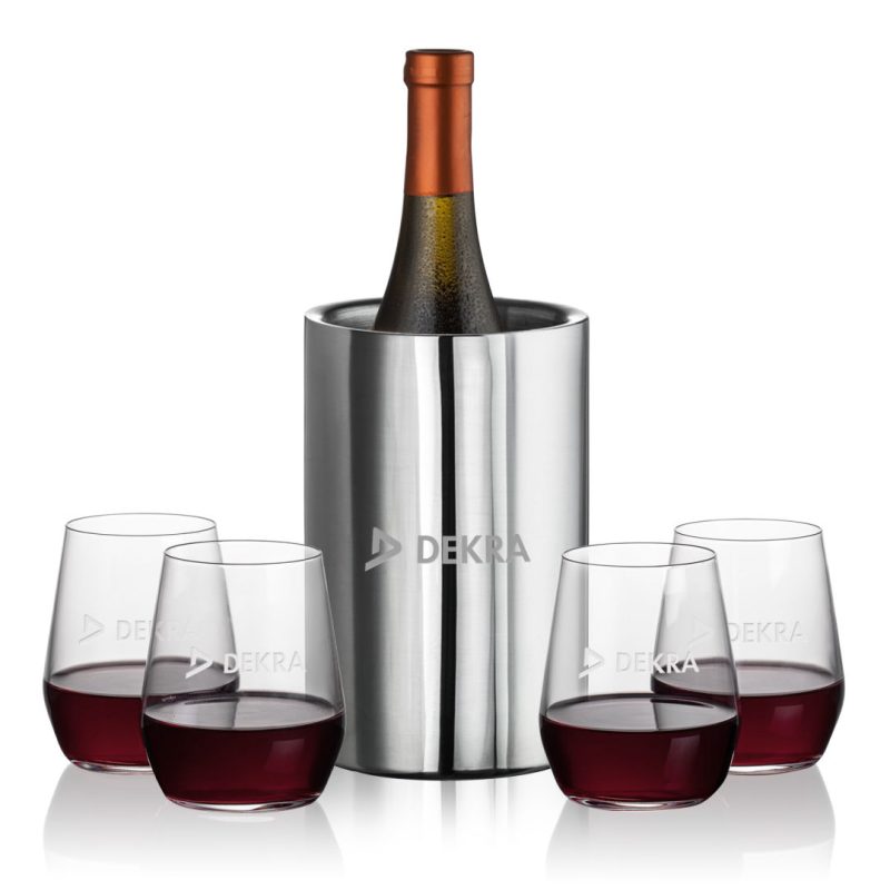 Jacobs Wine Cooler & Germain Stemless Wine - 2