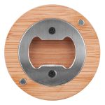 Magnetic Bamboo Bottle Opener - 2