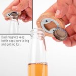 Magnetic Bamboo Bottle Opener - 3
