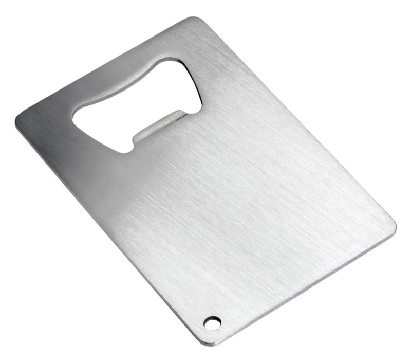 Stainless Credit Card Bottle Opener - 1