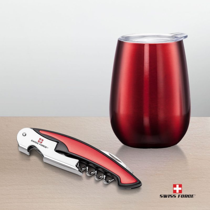 Swiss Force® Rosette Wine Gift Set - 8