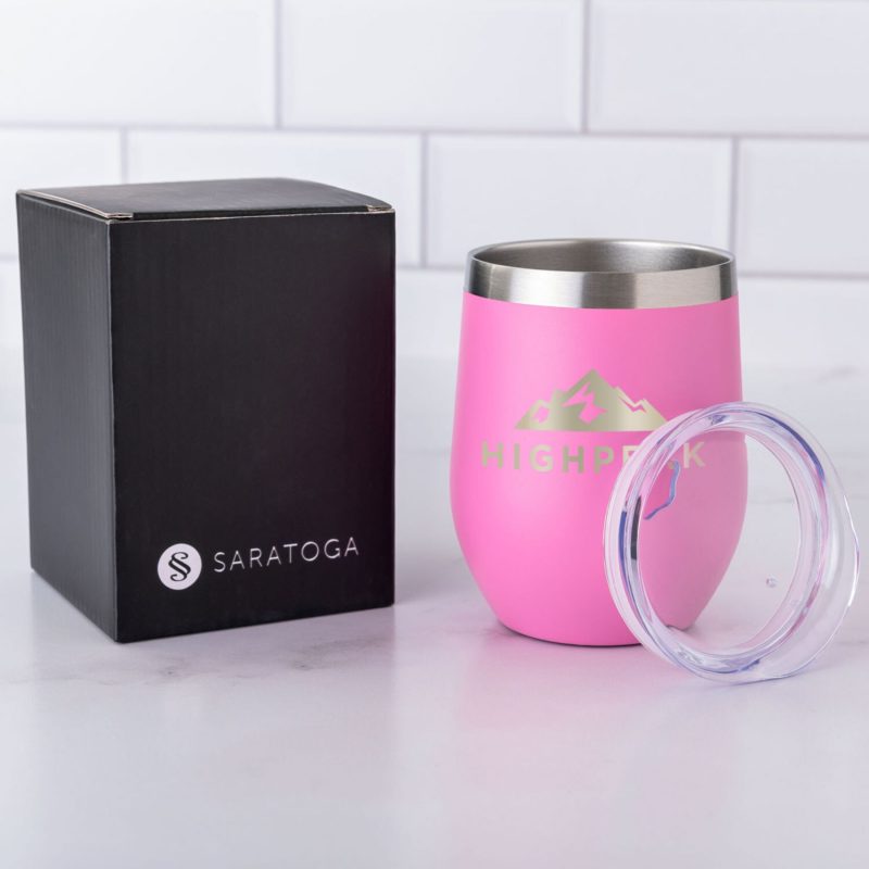 Saratoga Cruise Stemless Brite Wine Tumbler 12 Oz - 3