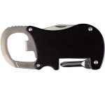 Bottle Opener Carabiner With Screwdriver & Knife - 1