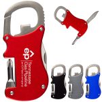 Bottle Opener Carabiner With Screwdriver & Knife