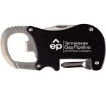 Bottle Opener Carabiner With Screwdriver & Knife - 2