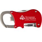 Bottle Opener Carabiner With Screwdriver & Knife - 5