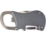 Bottle Opener Carabiner With Screwdriver & Knife - 7
