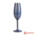 Snowfox 6 oz. Insulated Champagne Flute - 4