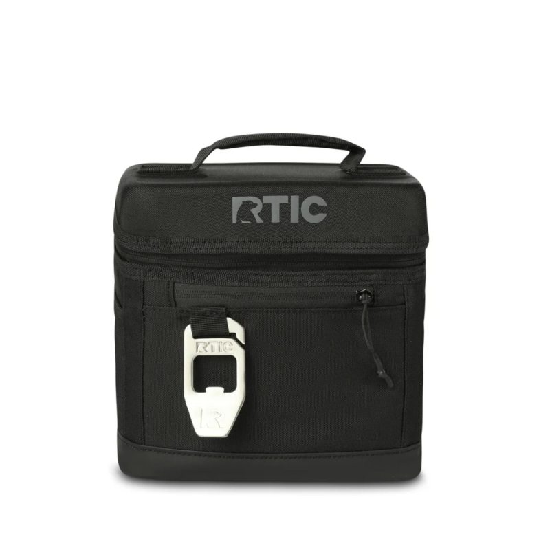 6-Can RTIC® Soft Pack Insulated Cooler Bag w/ Bottle Opener 8.5" x 7.5" - 5