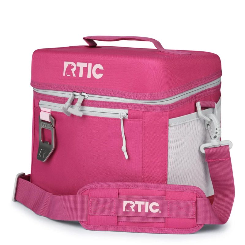 8-Can RTIC® Soft Pack Insulated Cooler Bag w/ Bottle Opener 10" x 8.5" - 9