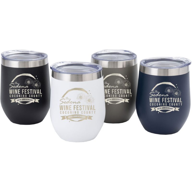 Cruise Stainless Steel Wine Tumbler 12 Oz - 1