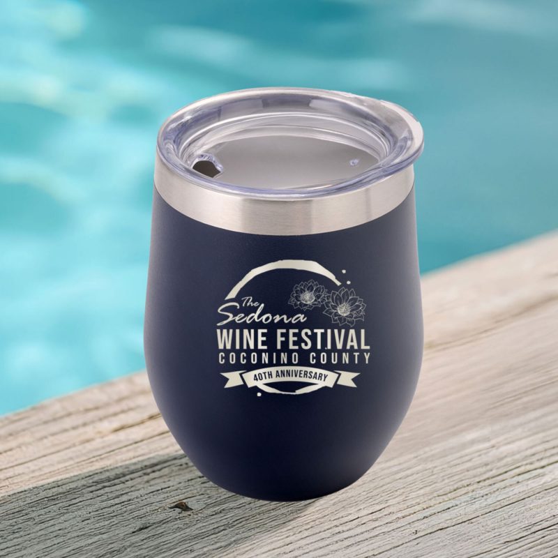 Cruise Stainless Steel Wine Tumbler 12 Oz - 4