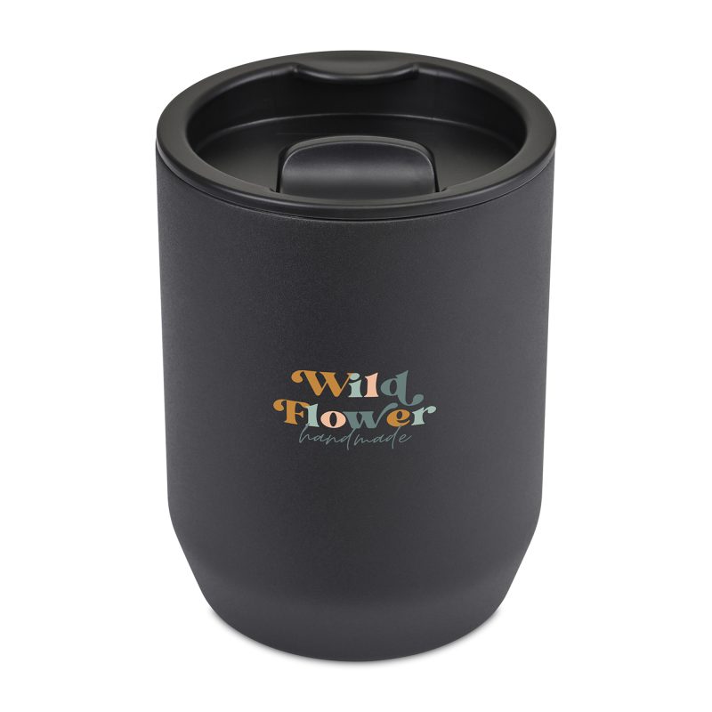 Aviana™ Rowan Recycled Wine Tumbler - 15 Oz. - Black - 4