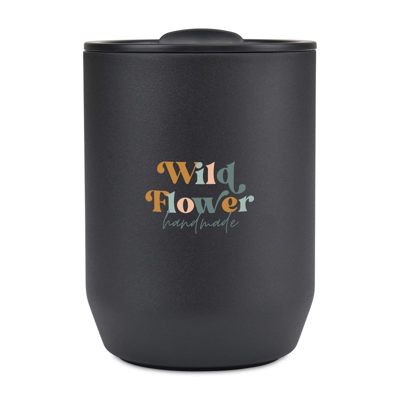 Aviana™ Rowan Recycled Wine Tumbler - 15 Oz. - Black