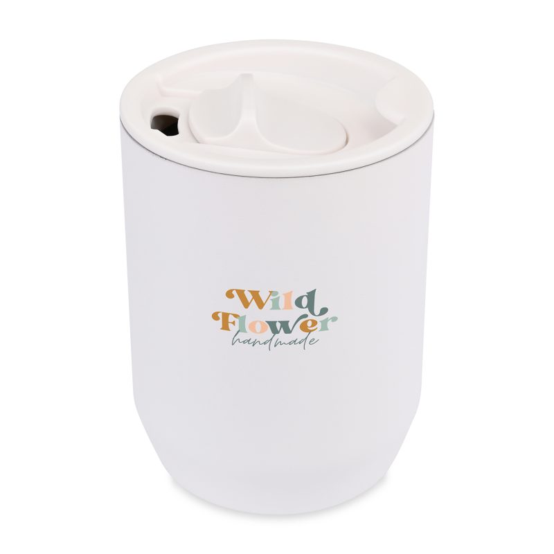Aviana™ Rowan Recycled Wine Tumbler - 15 Oz. - Marshmallow - 3