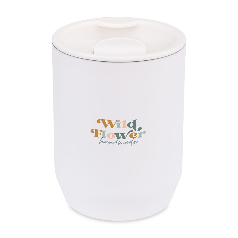 Aviana™ Rowan Recycled Wine Tumbler - 15 Oz. - Marshmallow - 4