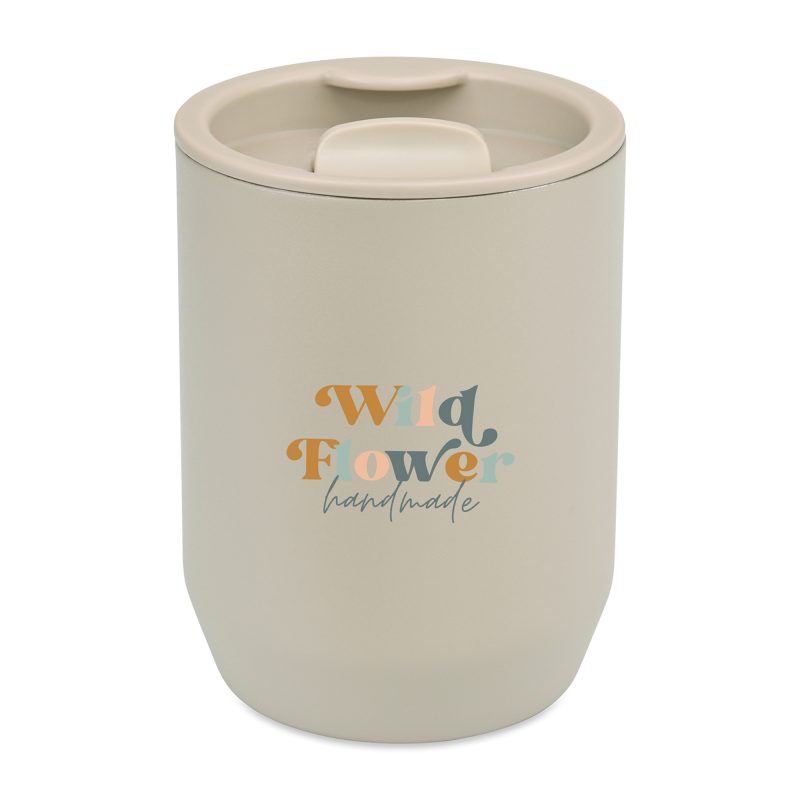 Aviana™ Rowan Recycled Wine Tumbler - 15 Oz. - Taupe - 4