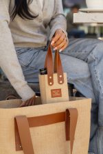 Out-of-The-Woods®-Jute-Wine-Tote-Natural-102700-101-4 Out of The Woods® Jute Wine Tote - Natural - 4