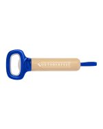 Bamboo Bottle Opener with Silicone Strap