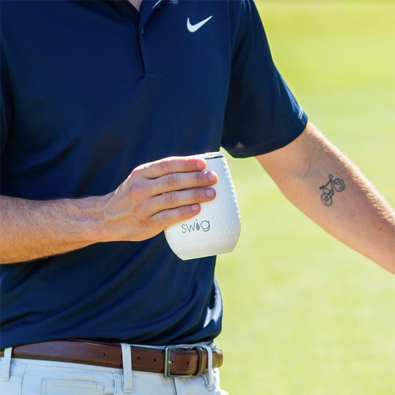 Swig 14oz Life Golf Stainless Steel Stemless Wine Tumbler - 4