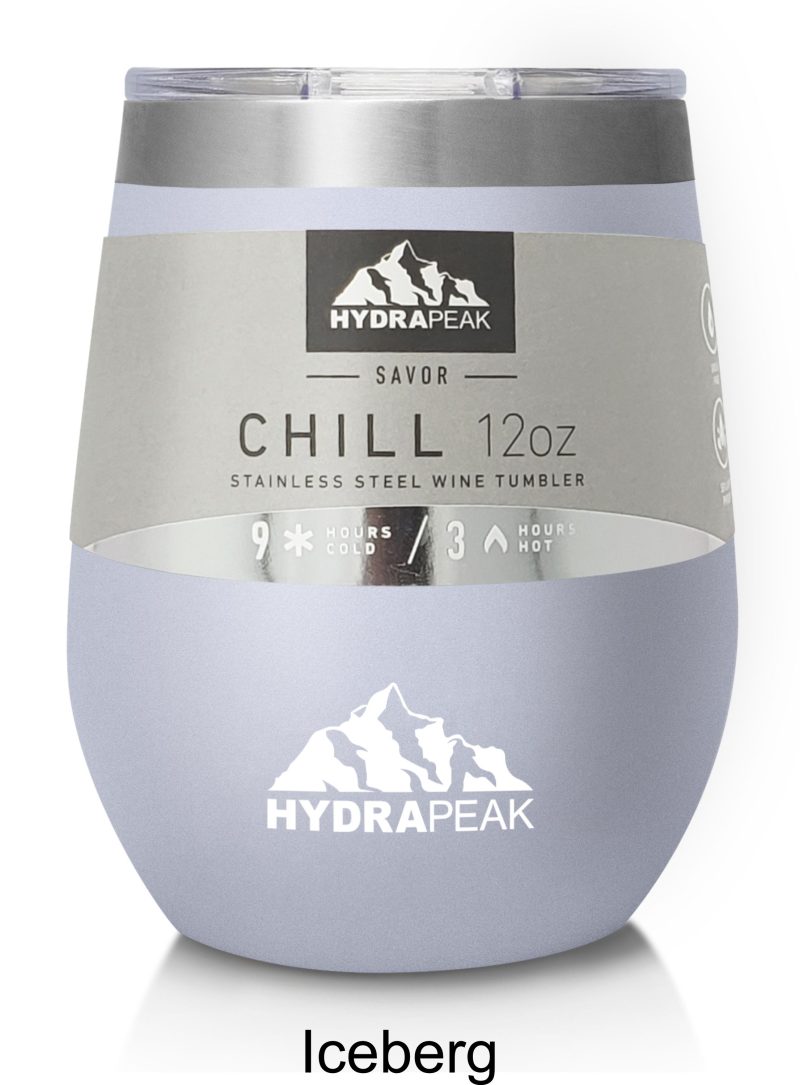 12 Oz. Hydrapeak Chill Wine Tumbler LIFETIME WARRANTY! - 6