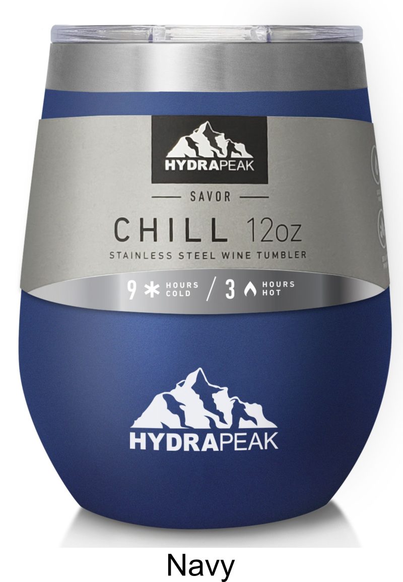 12 Oz. Hydrapeak Chill Wine Tumbler LIFETIME WARRANTY! - 8