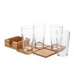 Bamboo Coaster Gift Set - Burckhardt - 2