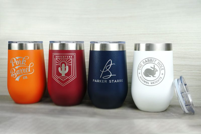 16 oz. Polar Camel Metal Wine Tumbler - 6