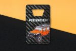 Carbon Fiber Bottle Opener Business Cards - 1