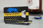 Carbon Fiber Bottle Opener Business Cards - 5