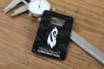 Carbon Fiber Bottle Opener Business Cards - 8