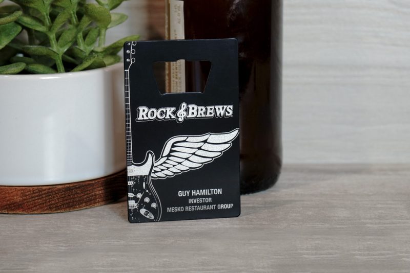 Quick Metal Bottle Opener Cards - 2