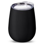 10 oz Stemless Insulated Wine Tumbler With Lid - 2