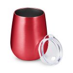 10 oz Stemless Insulated Wine Tumbler With Lid - 9