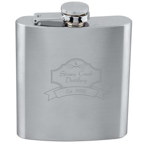 6 oz Stainless Steel Flask