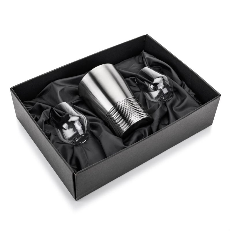 Genoa Wine Cooler & Breckland Stemless Wine Set - 1