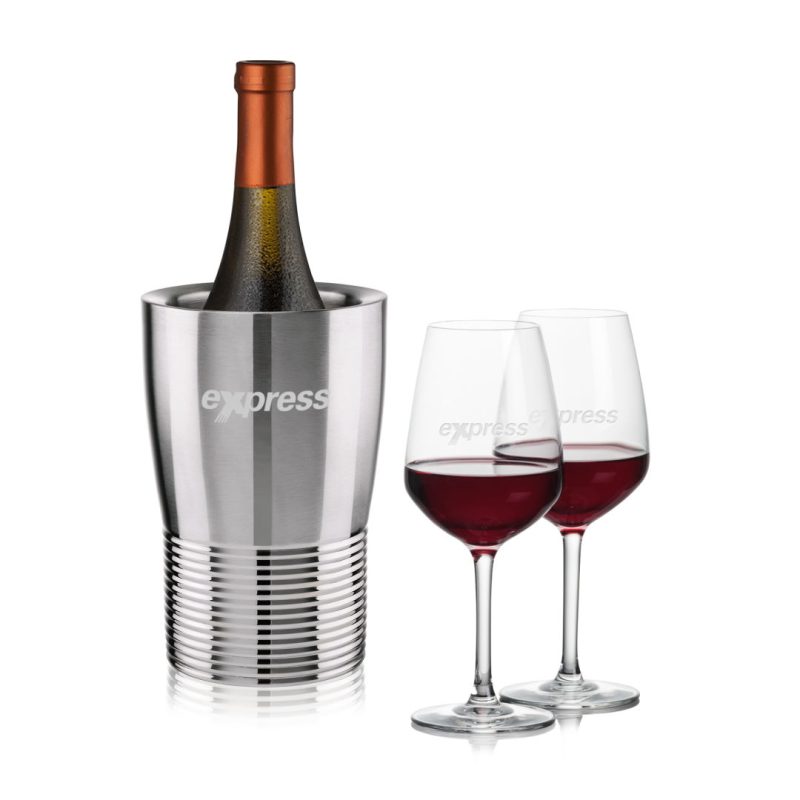 Genoa-Wine-Cooler-Mandelay-Wine-Set-SST1042-MD Genoa Wine Cooler & Mandelay Wine Set