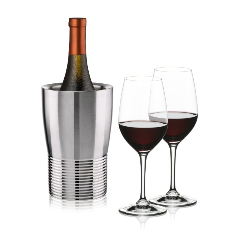 Genoa Wine Cooler & RIEDEL Oenologue Wine Set - 2