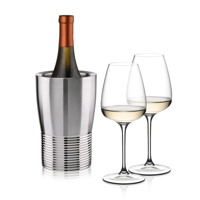 Genoa Wine Cooler & RIEDEL Trauben Wine Set - 2